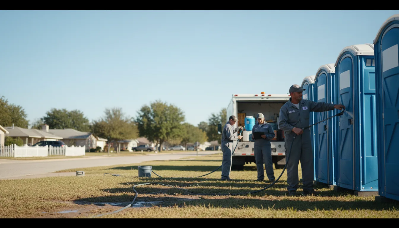 Long-Term Portable Toilet Rental in Whittemore, MI near me